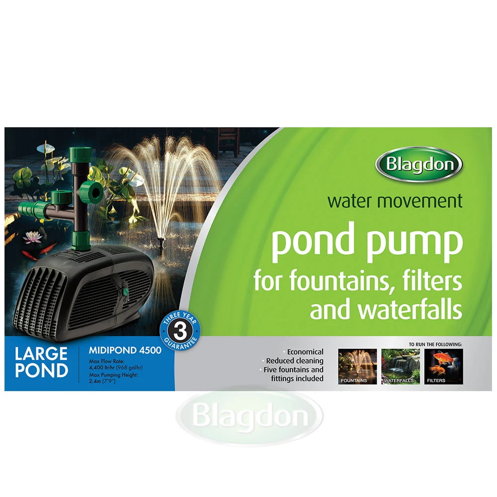 Midipond 4500 Fountain Pump 4 Midipond 4500 Fountain Pump - Image 2