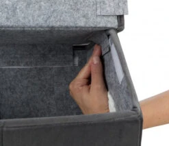 Trixie Livia Pet Cave For Cats And Dogs – Dark Grey -Pet Care Supplies Store 264631 PHO PRO USE CLIP 37911 37912 9 1