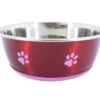 Super Fusion Red Non-slip Dog Bowl