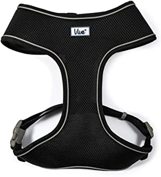 Viva Simply Comfortable: Comfortable Dog Harness, Large, Black 3 Viva Simply Comfortable: Comfortable Dog Harness, Large, Black