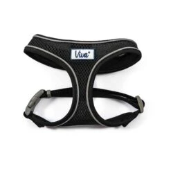 Viva Simply Comfortable: Comfortable Dog Harness, Small, Black