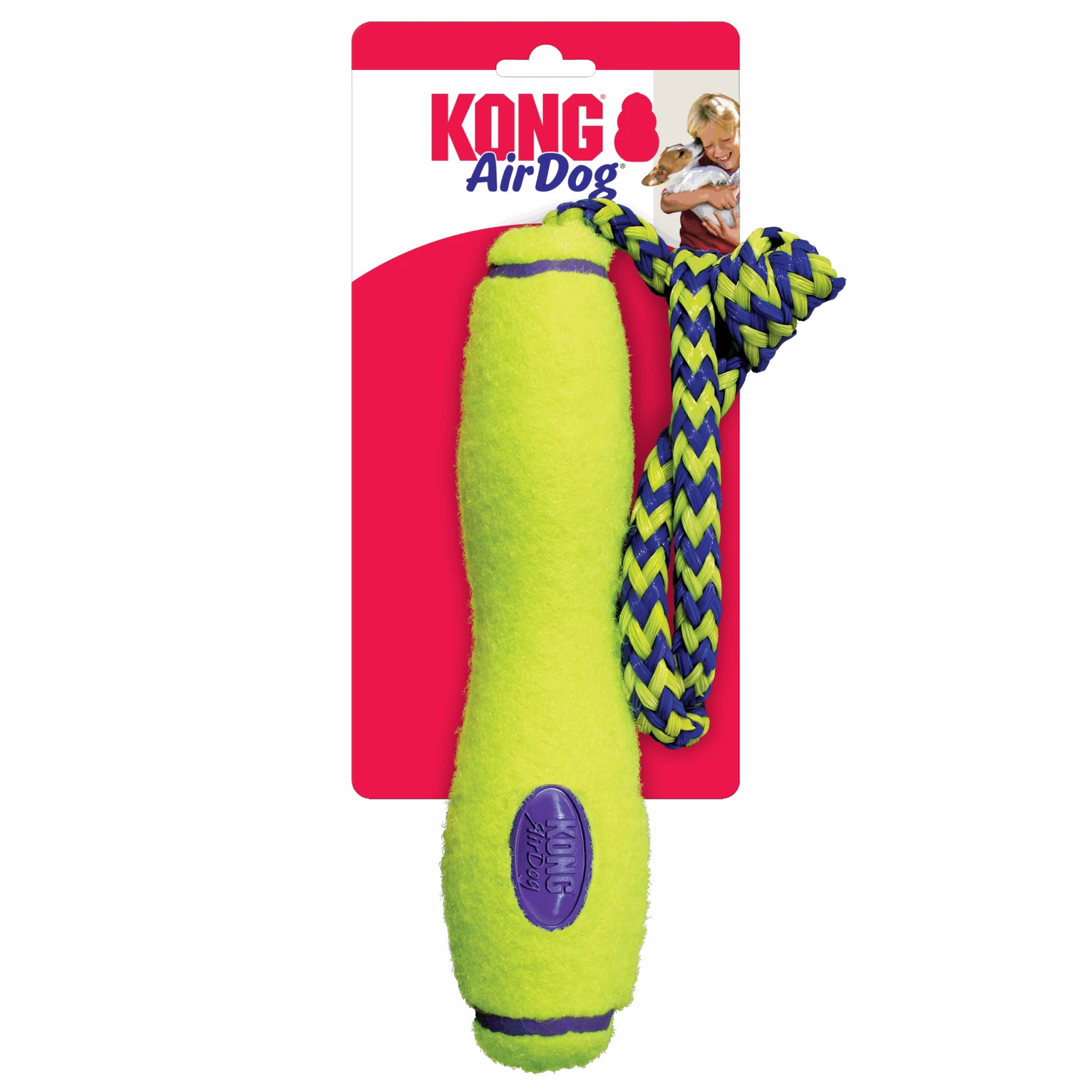 KONG AirDog Fetch Stick W/ Rope 3 KONG AirDog Fetch Stick W/ Rope
