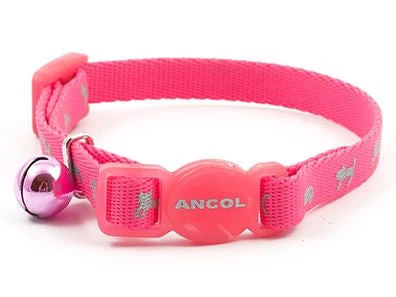 HI-Vis Safety Pink Kitten Collar 4 HI-Vis Safety Pink Kitten Collar - Image 2