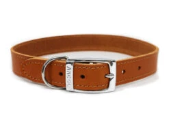 Ancol S2 Sewn Lined Dog Collar Tan (Size 2 - 26-31cm)