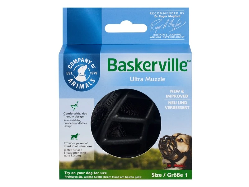 Baskerville Ultra Dog Muzzle 3 Baskerville Ultra Dog Muzzle