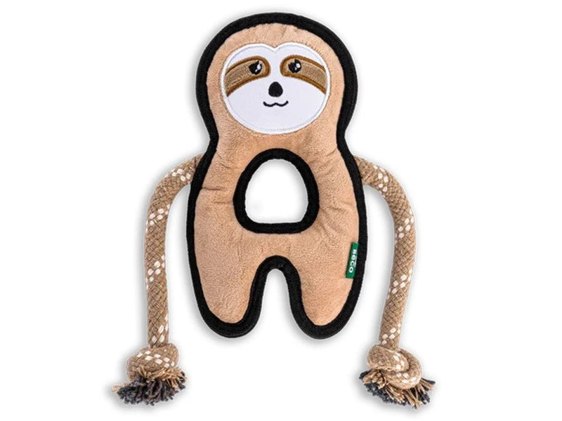Beco Recycled Rough Tough Sloth Toy 3 Beco Recycled Rough Tough Sloth Toy
