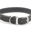Heritage Leather Collar Black (20-26cm Size 1) -Pet Care Supplies Store BLACK DOG COLLAR 1
