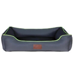Beddies Waterproof Dog Lounger – Charcoal/Lime