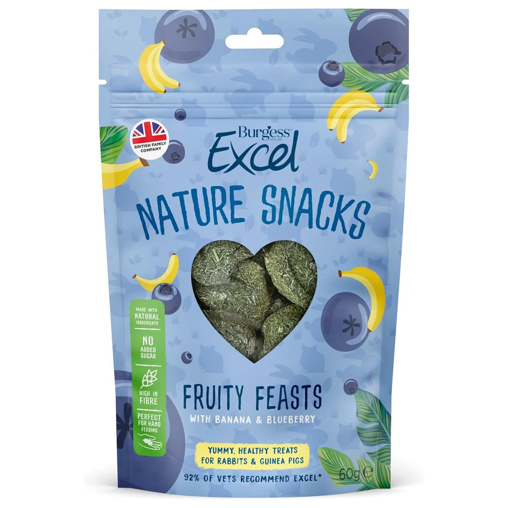 Burgess Excel Fruity Feasts Treats For Rabbits And Guinea Pigs – 60g 3 Burgess Excel Fruity Feasts Treats For Rabbits And Guinea Pigs – 60g