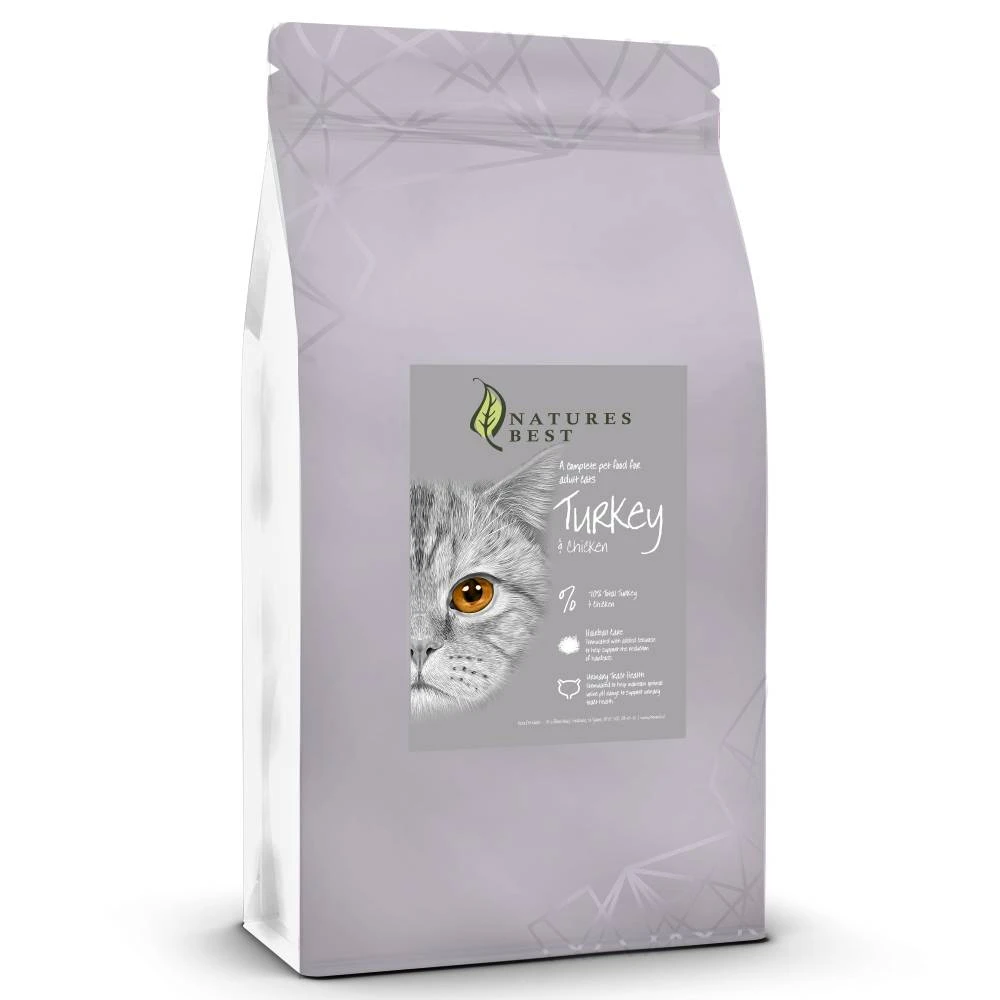 Natures Best Connoisseur Adult Dry Cat Food Turkey & Chicken 1.5kg – High Protein & Grain Free 3 Natures Best Connoisseur Adult Dry Cat Food Turkey & Chicken 1.5kg – High Protein & Grain Free