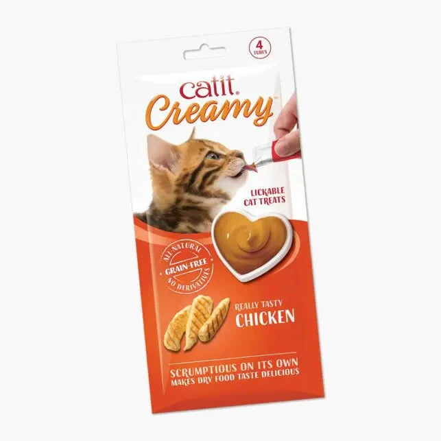 Catit Creamy Chicken Cat Treat 3 Catit Creamy Chicken Cat Treat