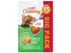 Catit Creamy Treats Chicken & Lamb 15pk