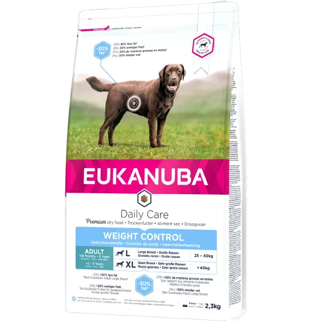 Eukanuba Adult Large Breed Weight Control Chicken 12kg 3 Eukanuba Adult Large Breed Weight Control Chicken 12kg