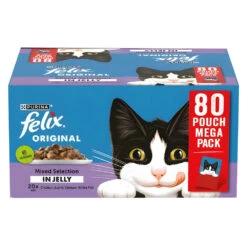 Felix Mixed Selection In Jelly Wet Cat Food 80x85g