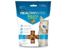 VetIQ Healthy Bites Breath & Dental Cat Treats 65g