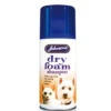 Johnson's Dry Foam Shampoo For Dogs & Cats -Pet Care Supplies Store JV DRY FOAM AEROSOL SHAMPOO