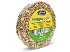 Johnsons Rabbit And Guinea Pig Veggie Bowl 180g