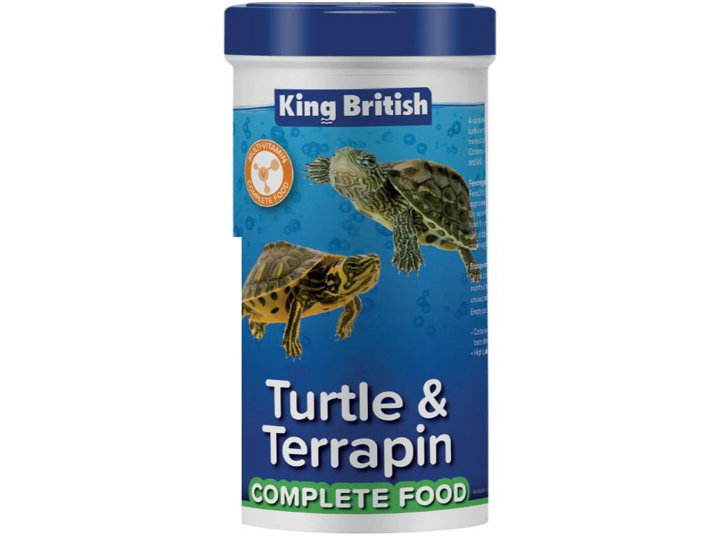King British Turtle & Terrapin Food 80g 3 King British Turtle & Terrapin Food 80g