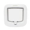 Petsafe Manual Locking Cat Flap White -Pet Care Supplies Store Manual Locking Cat Flap