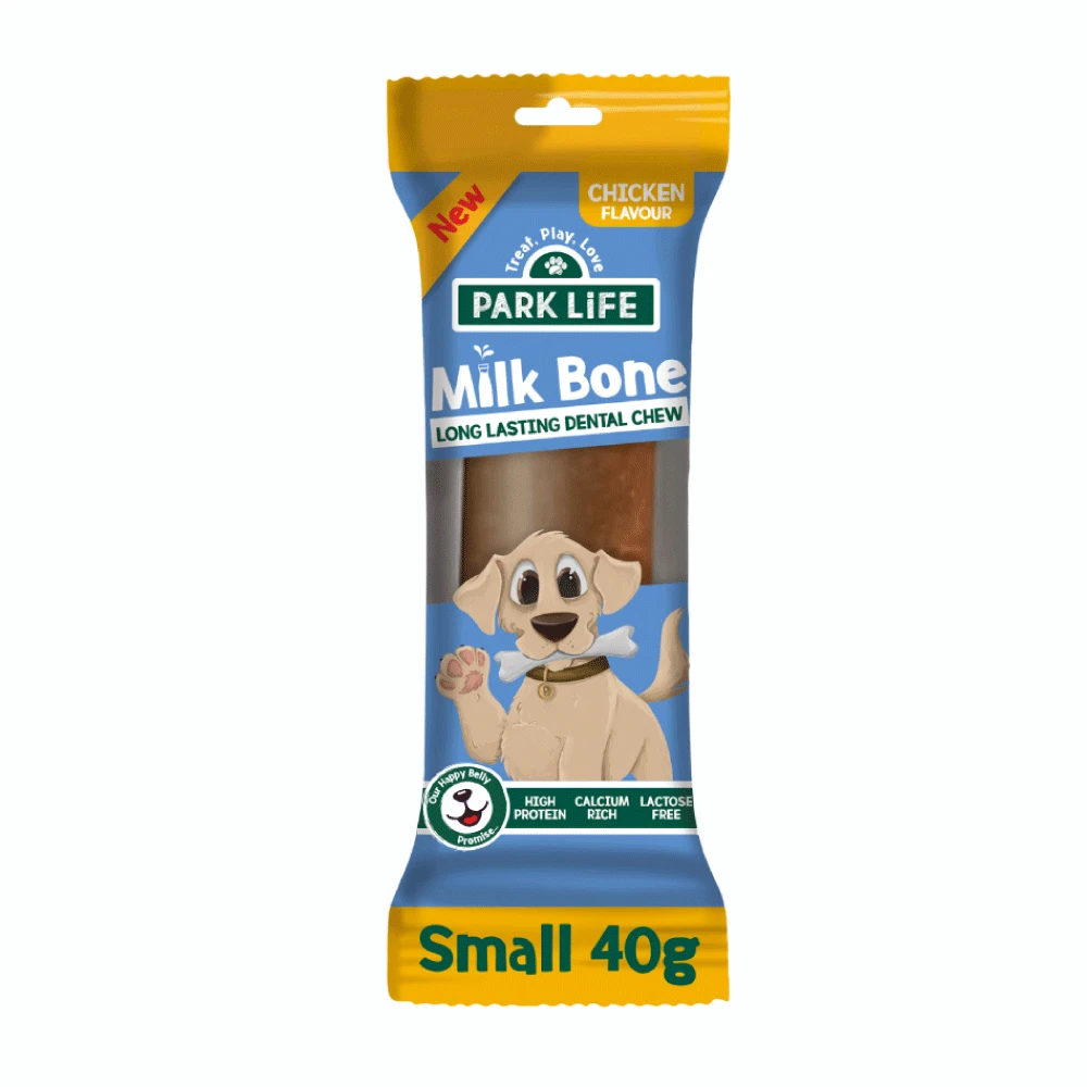 Park Life Chicken Milk Bones 40g 3 Park Life Chicken Milk Bones 40g