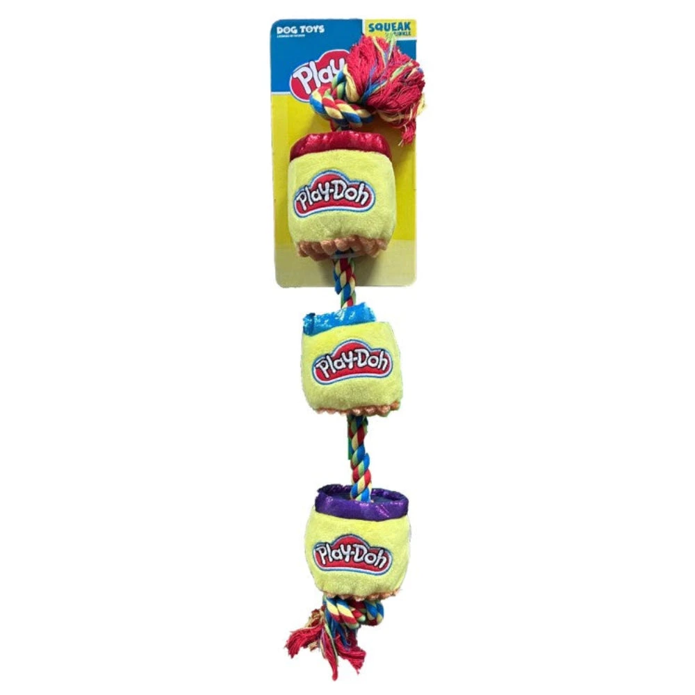 Hasbro Playdoh Squeak & Crinkle Can 18" 3 Hasbro Playdoh Squeak & Crinkle Can 18"