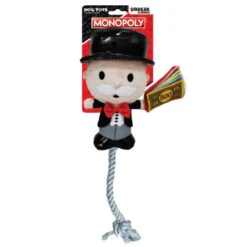 Hasbro Mr Monopoly Squeak & Crinkle 8"