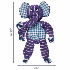 KONGFloppy Knots Elephant 5 KONGFloppy Knots Elephant -Pet Care Supplies Store NKF11E DIM OFF PK 1