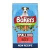 Bakers Complete Beef & Vegetable Small Dog 1.1g -Pet Care Supplies Store NUK1915 Bakers MHI Pack 2.85kg small dog beef new recipe no weight 0