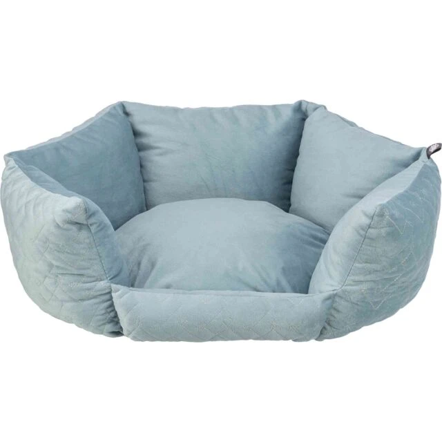 Trixie Natalya Round Pet Bed 50cm – Ice Blue 3 Trixie Natalya Round Pet Bed 50cm – Ice Blue