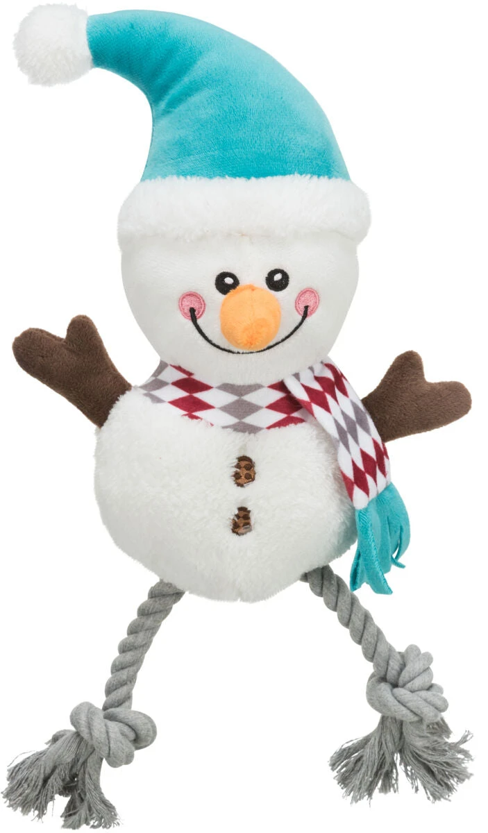 Trixie Christmas Snowman Plush 41cm 3 Trixie Christmas Snowman Plush 41cm