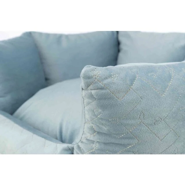 Trixie Natalya Round Pet Bed 50cm – Ice Blue 4 Trixie Natalya Round Pet Bed 50cm – Ice Blue - Image 2