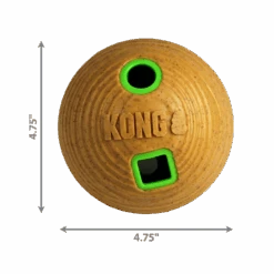 KONGBamboo Feeder Ball Medium -Pet Care Supplies Store PTB21 DIM OFF PK 1