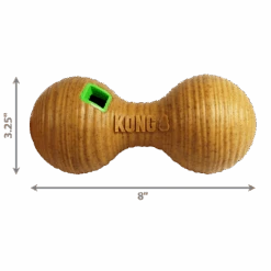 KONGBamboo Feeder Dumbell Medium -Pet Care Supplies Store PTB22 DIM OFF PK 1