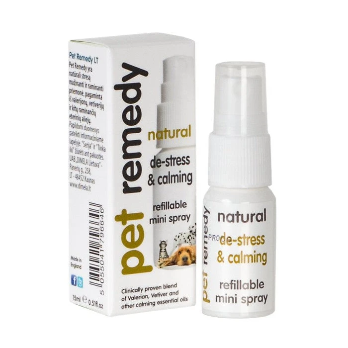 Pet Remedy Mini Calming Spray 15ml 3 Pet Remedy Mini Calming Spray 15ml