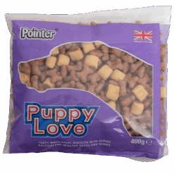 Pointer Puppy Love Dog Treats 400g