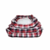 Slumber Check Dog Bed 26 Inch – Red & Black -Pet Care Supplies Store ProductsPetworld 12