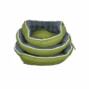 Snuggle Touch Reversible Dog Bed – Green