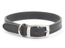 Ancol S5 Sewn Lined Dog Collar Black 20"