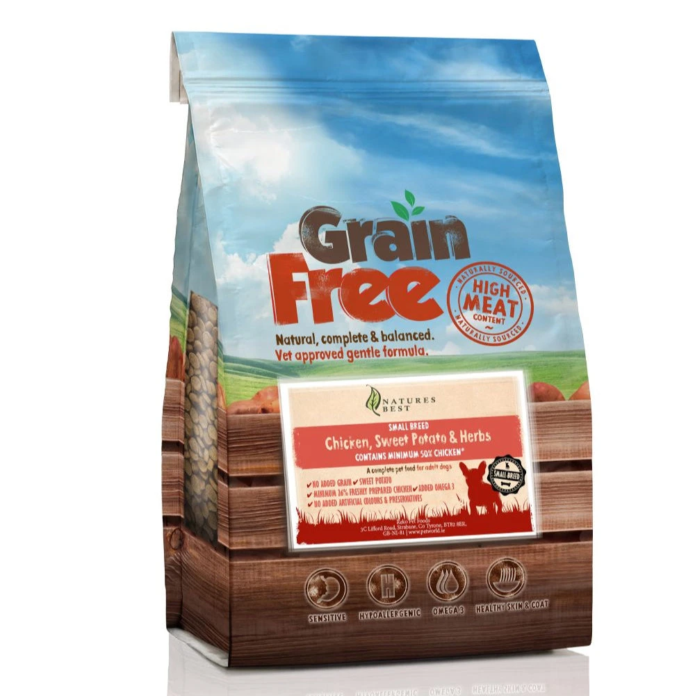 Natures Best Grain Free Chicken Sweet Potato (Small Breed) 3 Natures Best Grain Free Chicken Sweet Potato (Small Breed)