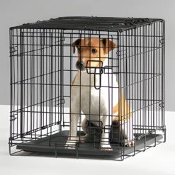61cm Savic Dog Cottage Crate Black -Pet Care Supplies Store Savic dog crate 61 cm 4