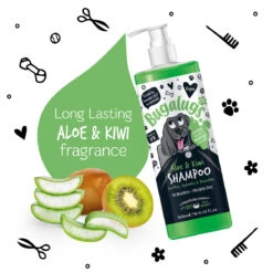 Bugalugs Aloe & Kiwi Dog Shampoo 500ml -Pet Care Supplies Store Secondary Images New Products19