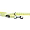 Soho Yellow CheckNylon Lead 100cm X 19mm -Pet Care Supplies Store Sohoyellowcheck