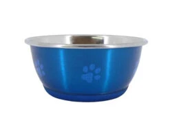 Super Fusion Blue Non-slip Dog Bowl