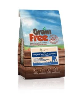Grain Free Dog Food - Turkey, Sweet Potato & Cranberry