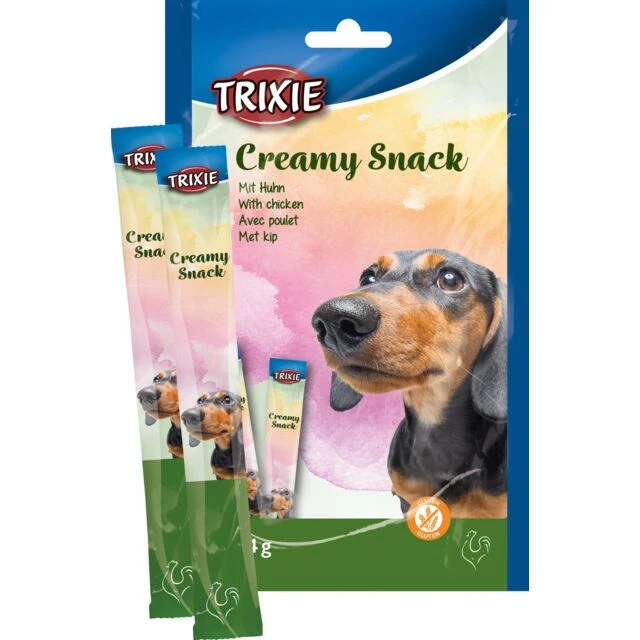 Trixie Creamy Chicken Dog Snack 3 Trixie Creamy Chicken Dog Snack