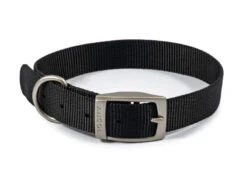 Ancol Viva S3 Nylon Dog Collar 16" Black