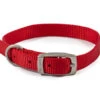 Ancol Heritage Nylon Dog Collar Red (Size 1 - 20-26cm) -Pet Care Supplies Store VIVA NYLON COLLAR RED 14