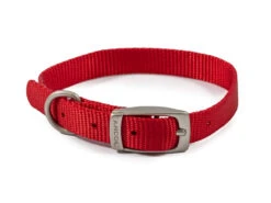 Ancol Heritage Nylon Dog Collar Red (Size 1 - 20-26cm)