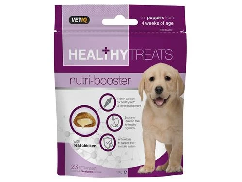 VETIQ Health Nutribooster Treats For Puppies 3 VETIQ Health Nutribooster Treats For Puppies
