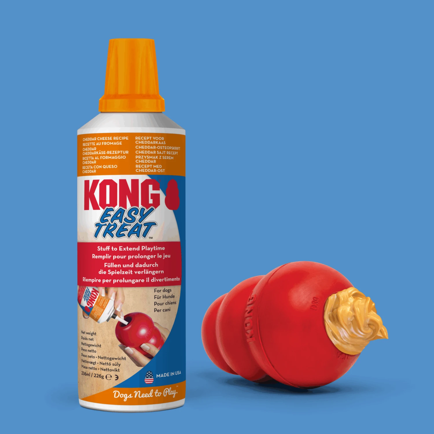 KONG Easy Treat Cheese Paste 5 KONG Easy Treat Cheese Paste - Image 3